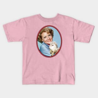 Betty White: Friend Of The Animals Kids T-Shirt